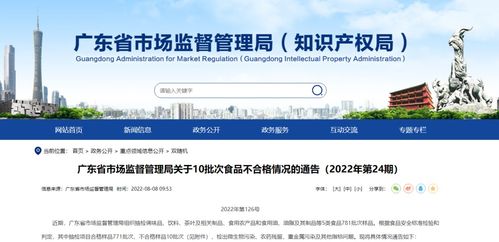 廣東食品抽檢揭示三大風險 微生物污染、農藥殘留與重金屬污染引關注